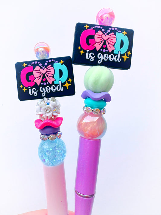 God Is Good Pen (double sided)