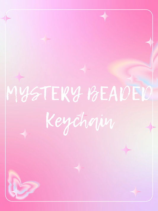 Mystery Beaded Keychain