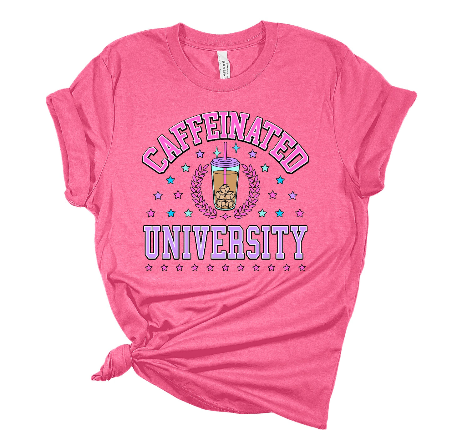 Caffeinated University Tee
