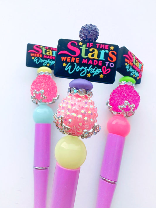 If The Stars Were Made To Worship So Will I Pen