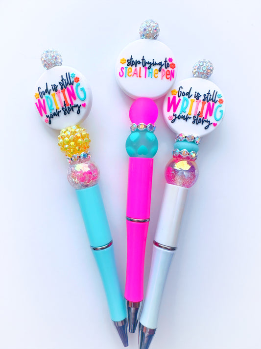 God Is Still Writing Your Story Pen (double sided)