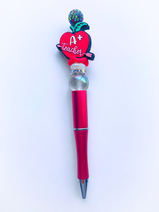 Teacher Beaded Pen