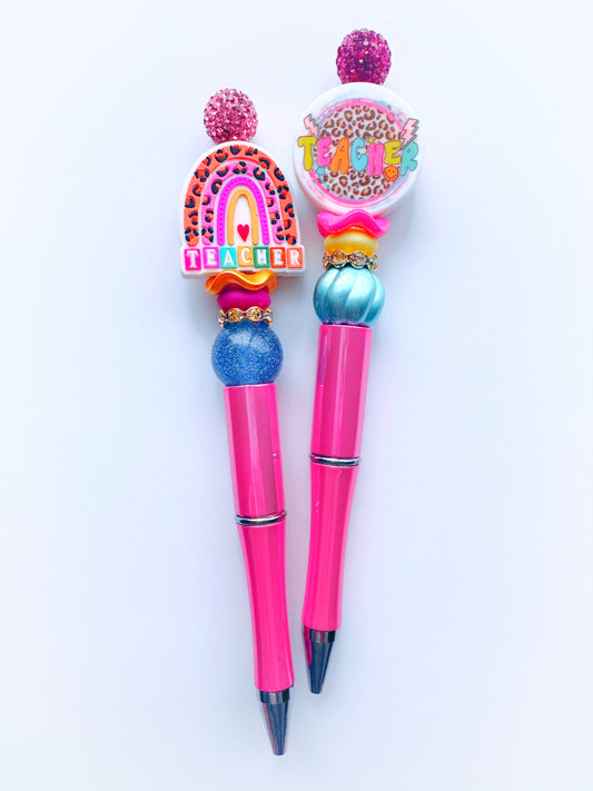 Teacher Beaded Pen