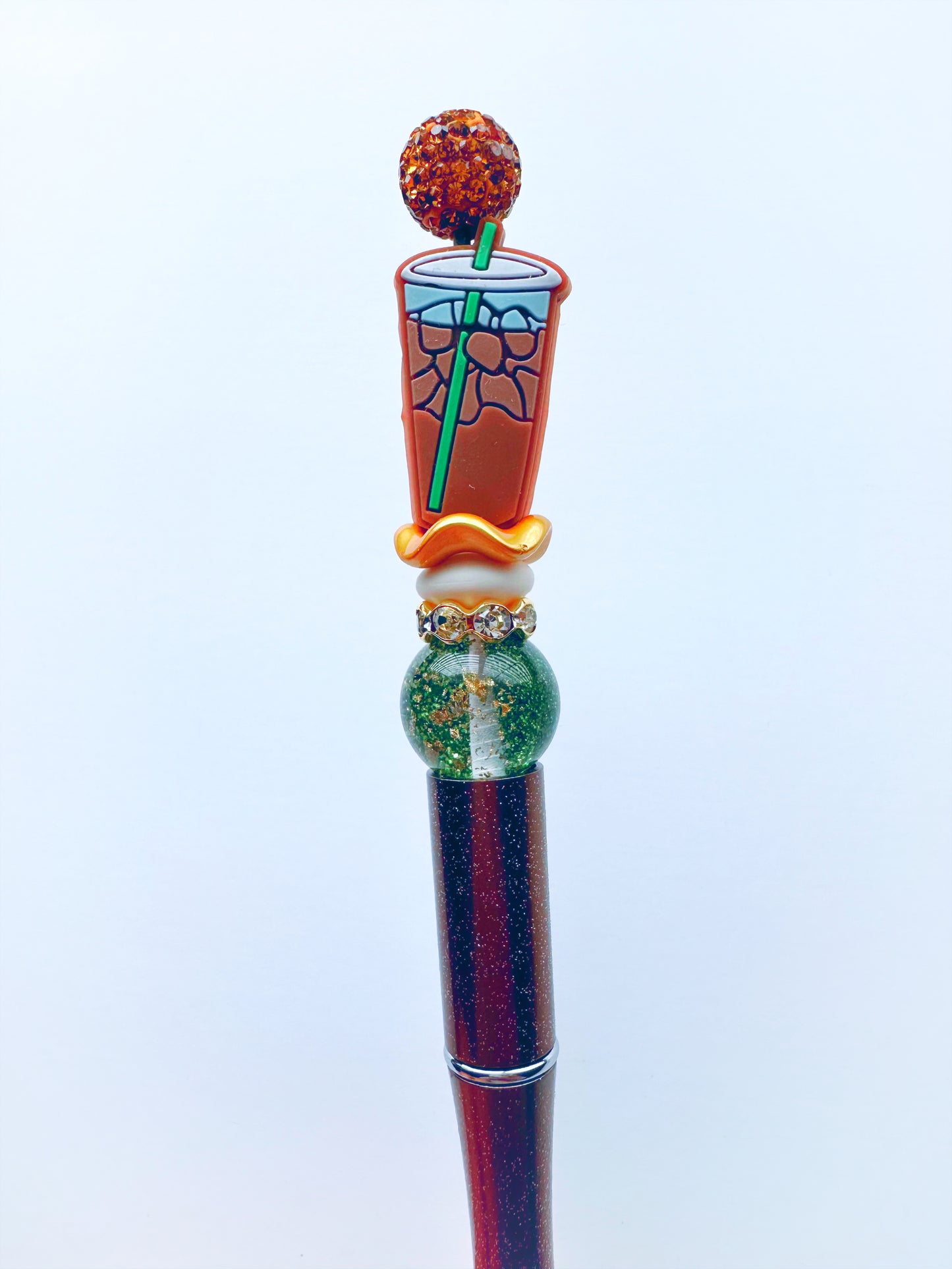 Coffee Beaded Pen