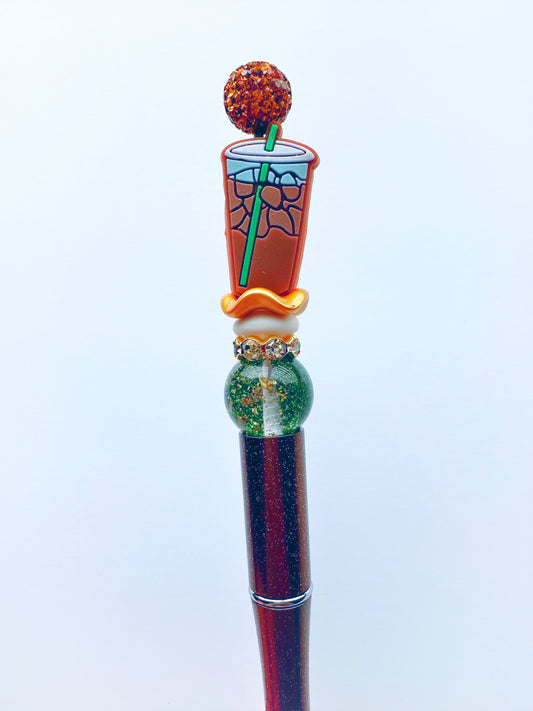 Coffee Beaded Pen