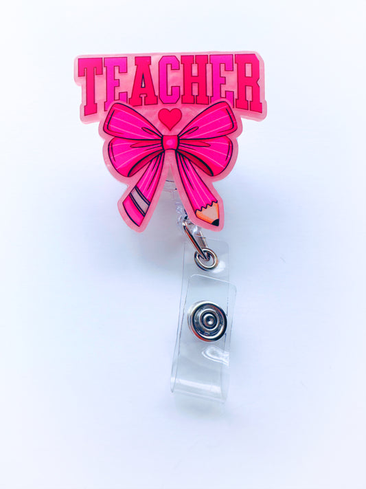 Teacher Badge Reel