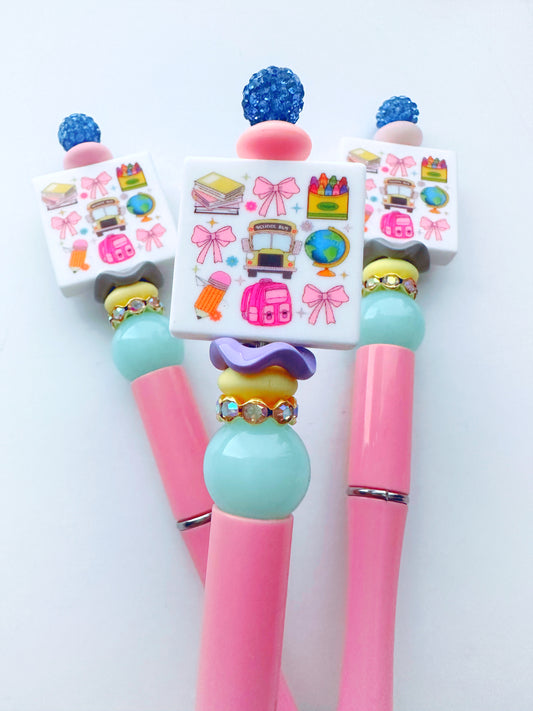 Cutesy School Pen